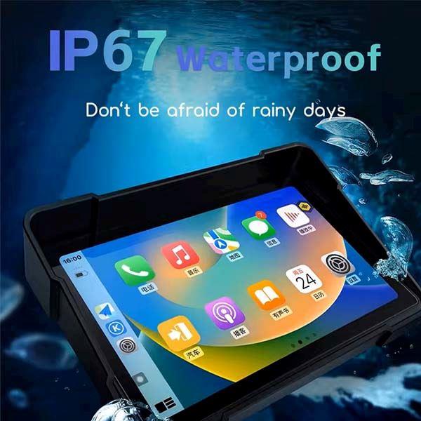 LBC S3L IP67 Waterproof 5 Inch Touch Screen Motorcycle Android AutoCarplay Device- Universal