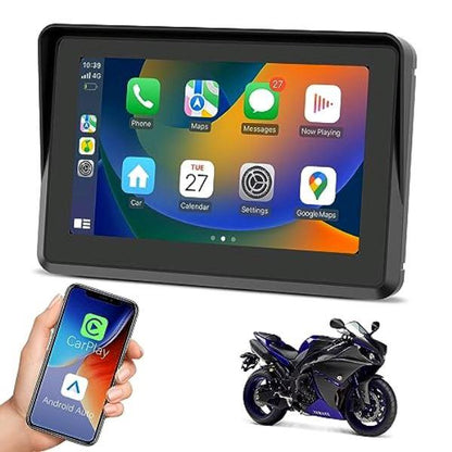 LBC S3L IP67 Waterproof 5 Inch Touch Screen Motorcycle Android Auto/Carplay Device- Universal