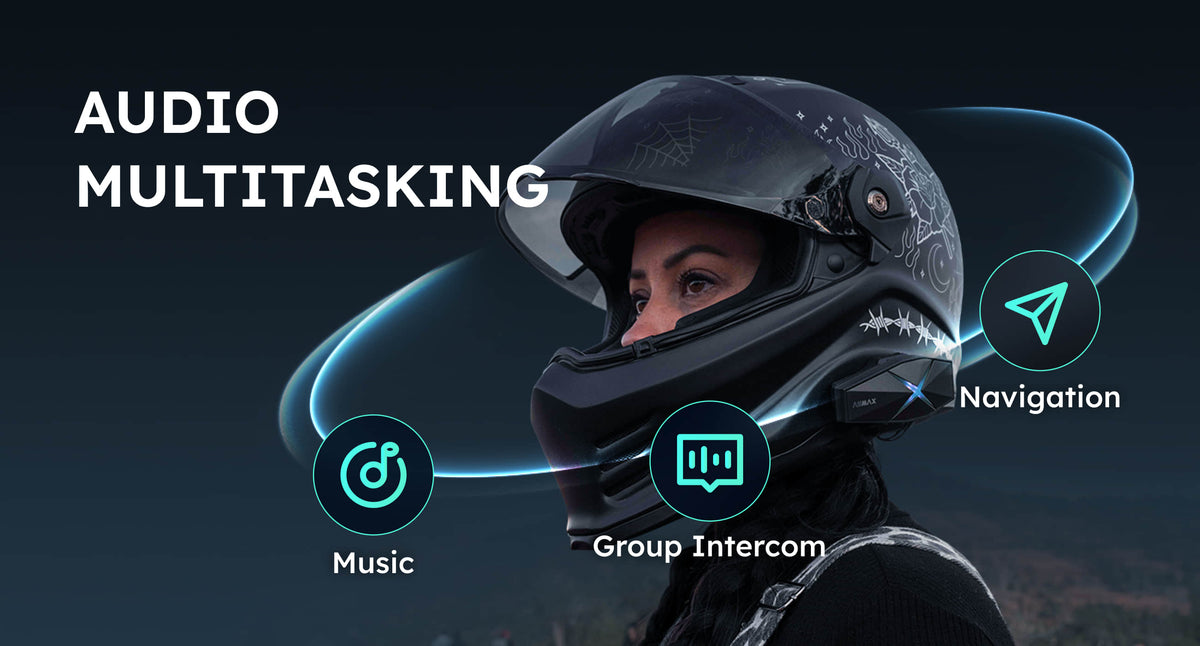 LBC Moto ASMAX F1 Pro Intercom Tuned by Bonjovi Labs