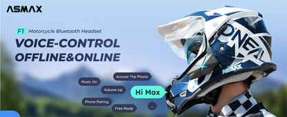 LBC Moto ASMAX F1 Pro Intercom Tuned by Bonjovi Labs