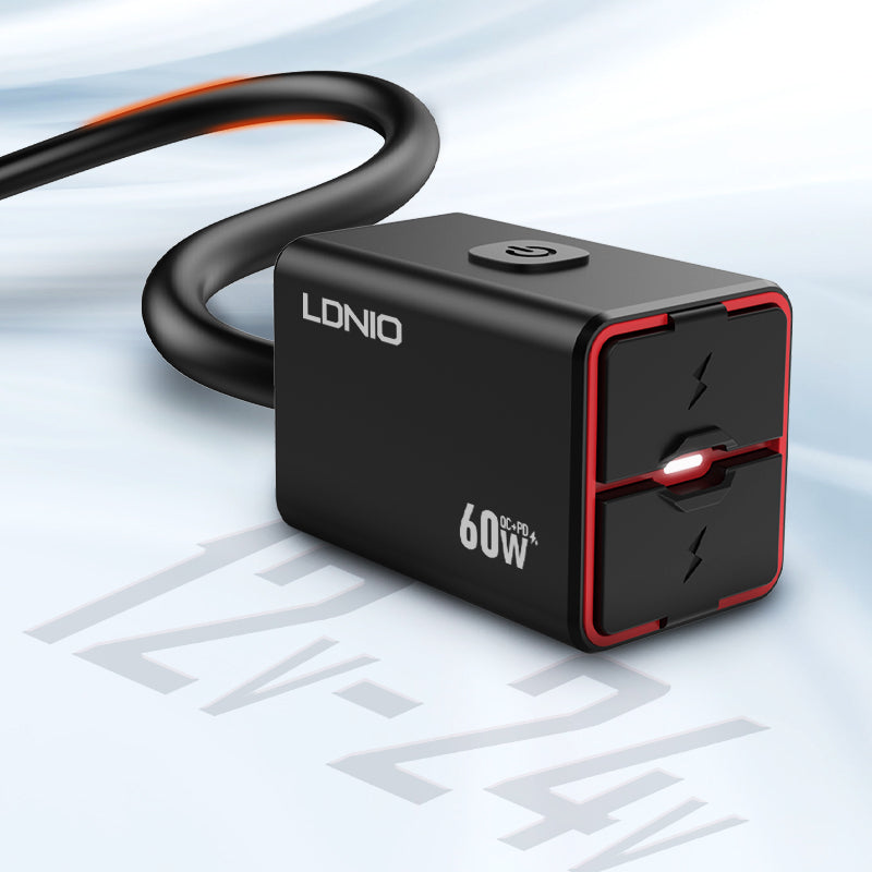LBC Moto LDNIO C108 60W Fast Moto Charger