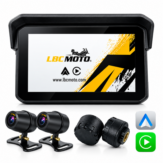 LBC Moto Universal LBC E1 (5 Inch) Screen & Dashcam Series