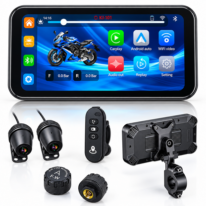 LBC Moto Universal S3 Elite (6 Inch) Dashcam Series, TPMS