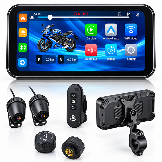 LBC Moto Universal S3 Elite (6 Inch) Dashcam Series, TPMS
