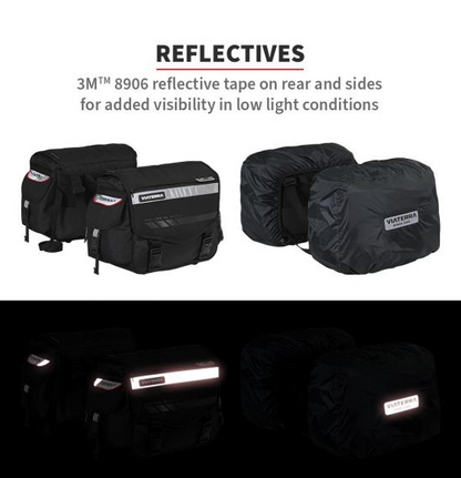 LEH 100% Waterproof Saddle Bags - ViaTerra - Riders Junction