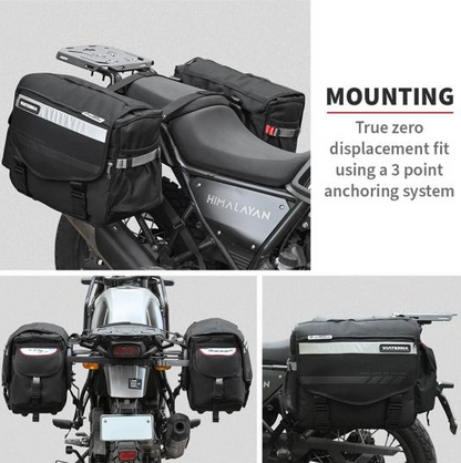 LEH 100% Waterproof Saddle Bags - ViaTerra - Riders Junction
