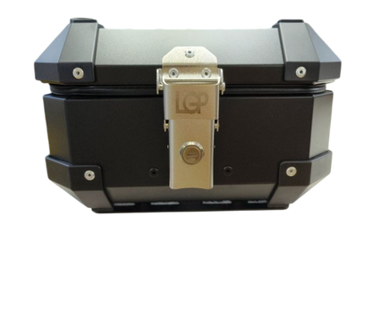 LGP-10 litres Aluminium Top Box black ( Fits All Motorcycles )-LGP11209