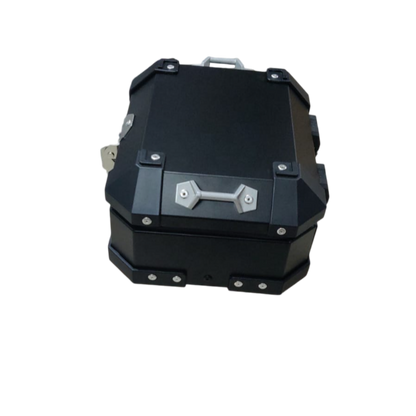 LGP-10 litres Aluminium Top Box black ( Fits All Motorcycles )-LGP11209