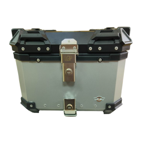 LGP 36 Litre Aluminium Top Box-Silver-LGP11250