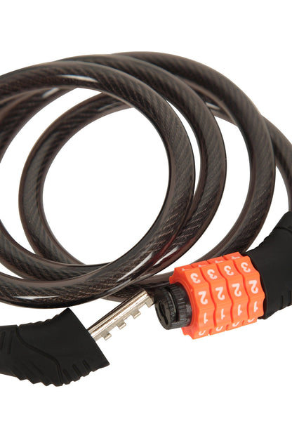 LGP 4-Digit Combination Helmet Lock(Orange)