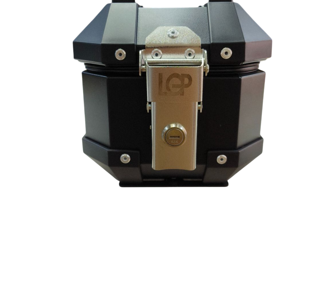 LGP 5 litres Aluminium Top Box-Black premium-LGP11205