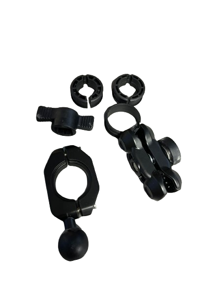 LGP Alpha Mount Handlebar Premium Mobile Holder Without Charger Ideal For Maps And Navigation ( Black )-LGP1140