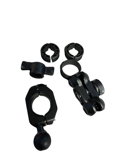 LGP Alpha Mount Handlebar Premium Mobile Holder Without Charger Ideal For Maps And Navigation ( Black )-LGP1140