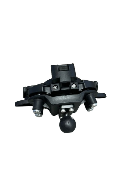 LGP Alpha Mount Handlebar Premium Mobile Holder Without Charger Ideal For Maps And Navigation ( Black )-LGP1140