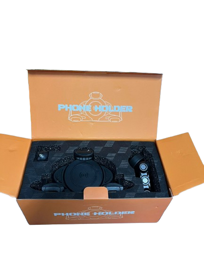 LGP Alpha Mount Handlebar Premium Mobile Holder Without Charger Ideal For Maps And Navigation ( Black )-LGP1140