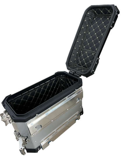 LGP Aluminium Touring Panniers 38L-Set of 2-Silver-LGP11202