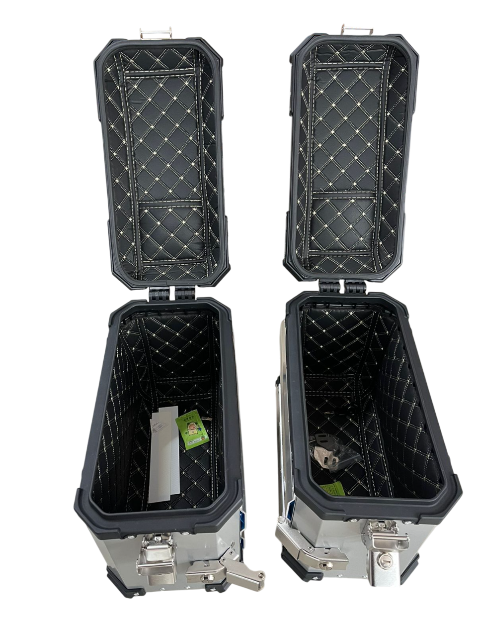 LGP Aluminium Touring Panniers 38L-Set of 2-Silver-LGP11202