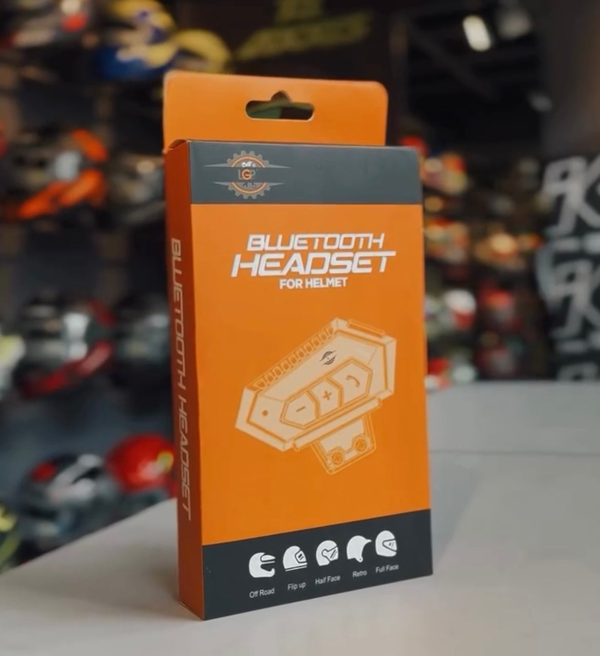 LGP BT12 Wireless Motorcycle Helmet Bluetooth Headset-LGP11BT12