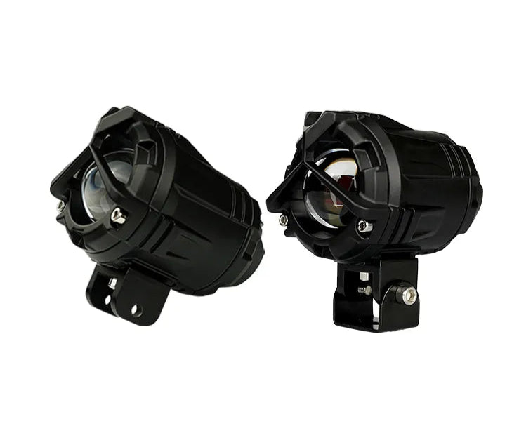 LGP Dk 350 Mercedes Ultra Wide Driving Fog Lights Whiteyellow With Wiring Harness And Wireless Button Switch 60w-LGP11350