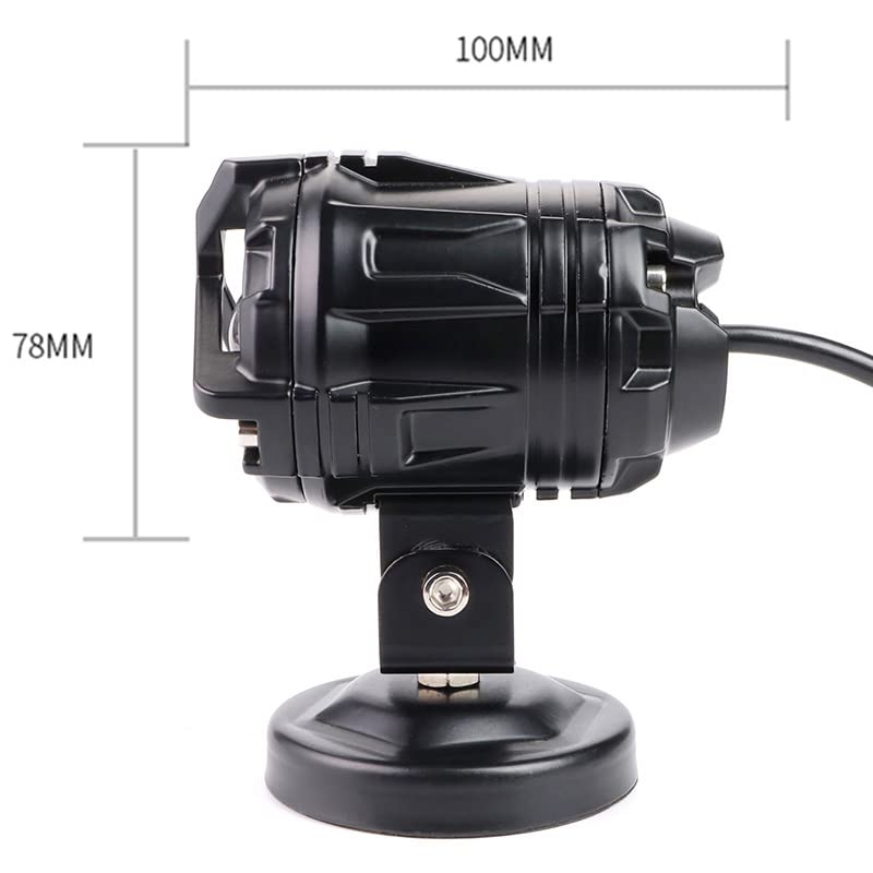 LGP Dk 350 Mercedes Ultra Wide Driving Fog Lights White/yellow With Wiring Harness And Wireless Button Switch 60w-LGP11350