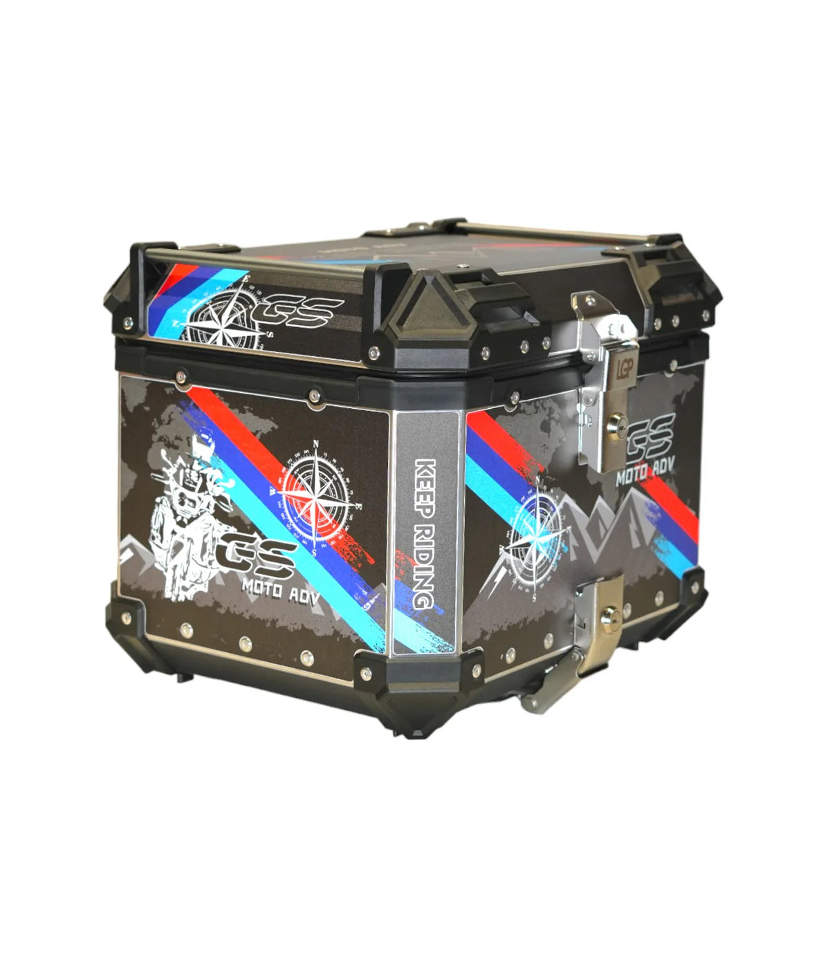 LGP GS MOTO ADV 45 litres Top Box With Graphics Premium-LGP11241