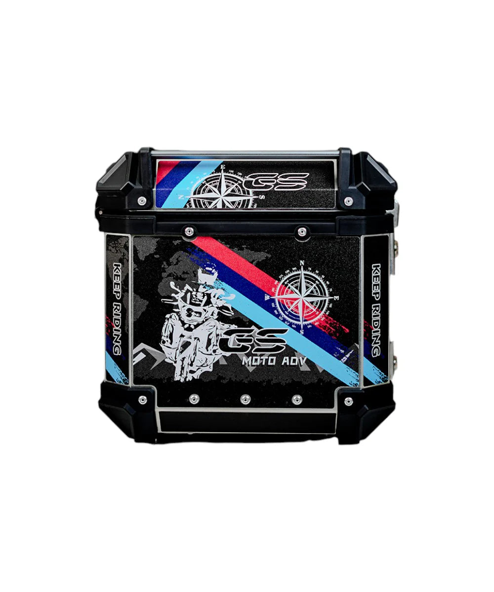 LGP GS MOTO ADV 45 litres Top Box With Graphics Premium-LGP11241