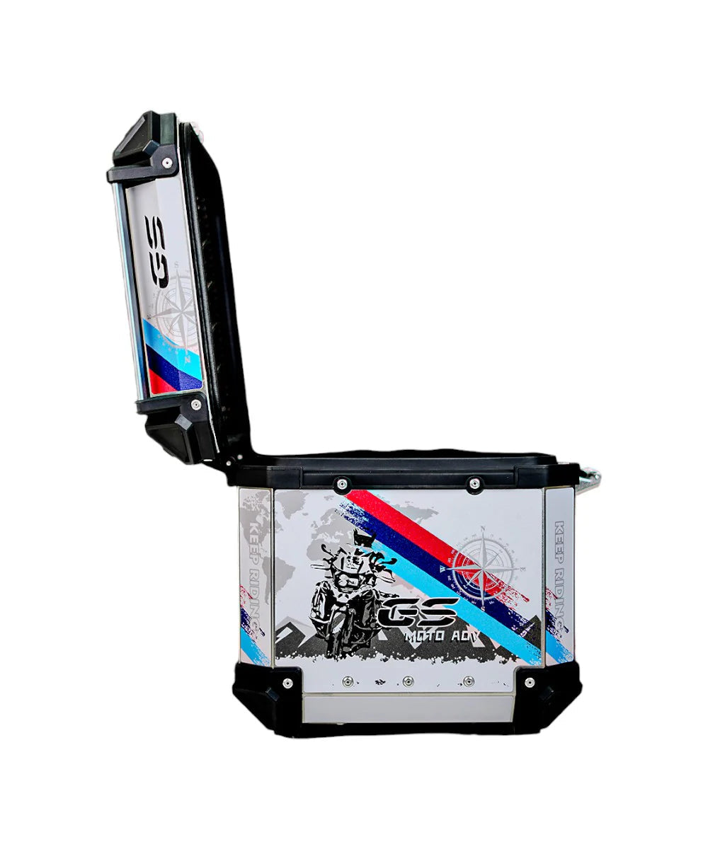 LGP GS MOTO ADV 45 litres Top Box With Graphics Premium-LGP11241