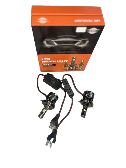 LGP H4 / H19 LED Headlight 200W Conversion Kit 22000LM Car Driving Headlamp Bulb 6000K Super Bright Beam Fog Light For All Cars-AUX1179