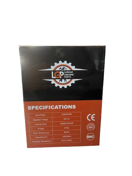 LGP H4 / H19 LED Headlight 200W Conversion Kit 22000LM Car Driving Headlamp Bulb 6000K Super Bright Beam Fog Light For All Cars-AUX1179