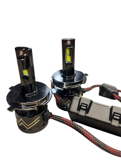 LGP H4 / H19 LED Headlight 200W Conversion Kit 22000LM Car Driving Headlamp Bulb 6000K Super Bright Beam Fog Light For All Cars-AUX1179