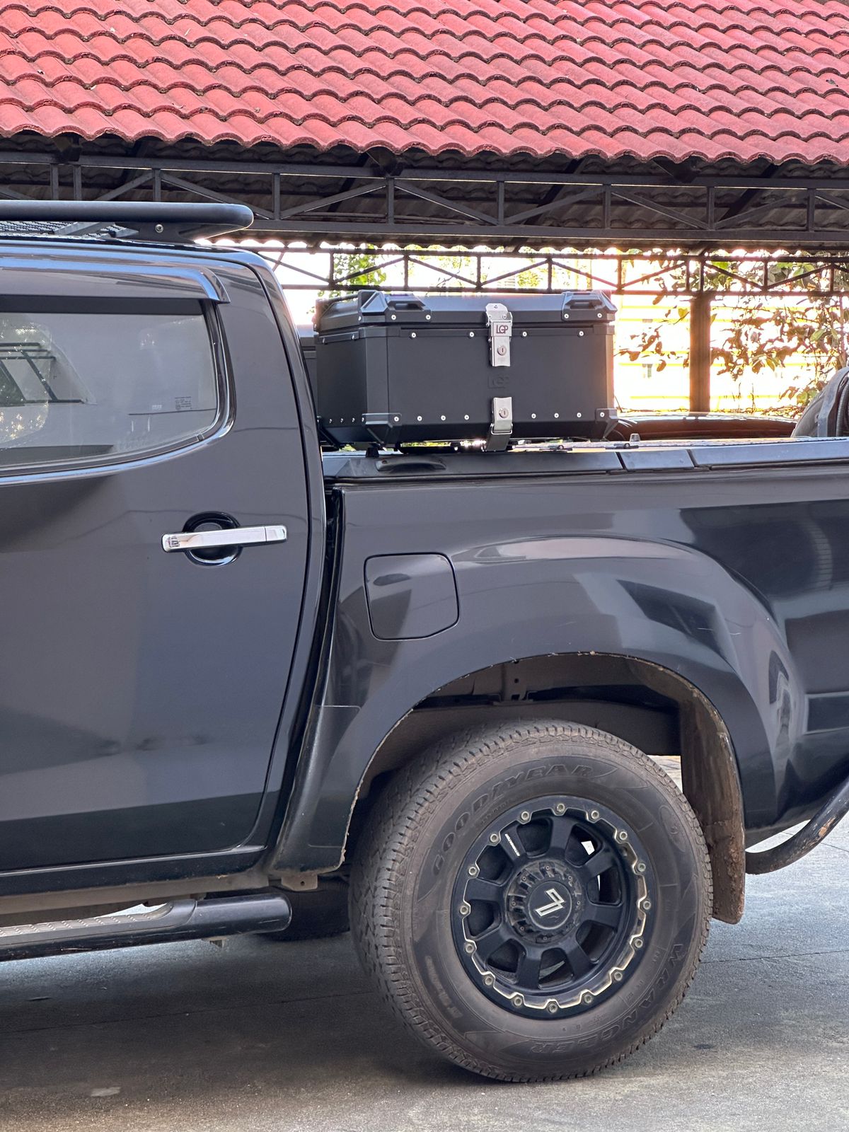 LGP Heavyduty Top Case/Top box 65L Premium Aluminium-Universal (Black)-LGP1122