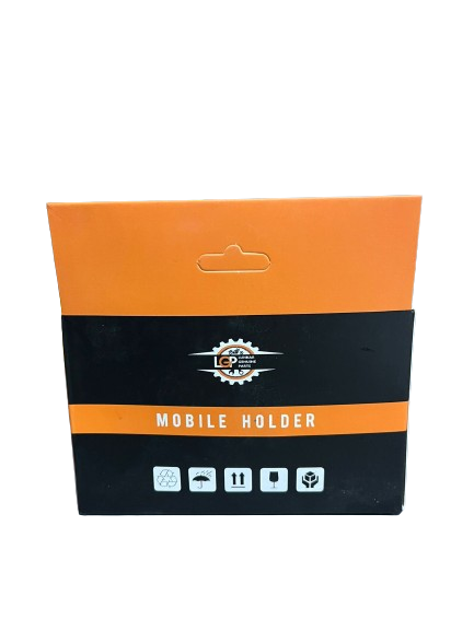 LGP M4 Jaw-Grip Waterproof BikeMotorcycleScooter Mobile Phone Holder Mount, Ideal for Maps and GPS Navigation (Black)-LGP1141