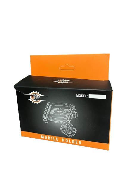 LGP M4 Jaw-Grip Waterproof Bike/Motorcycle/Scooter Mobile Phone Holder Mount, Ideal for Maps and GPS Navigation (Black)-LGP1141