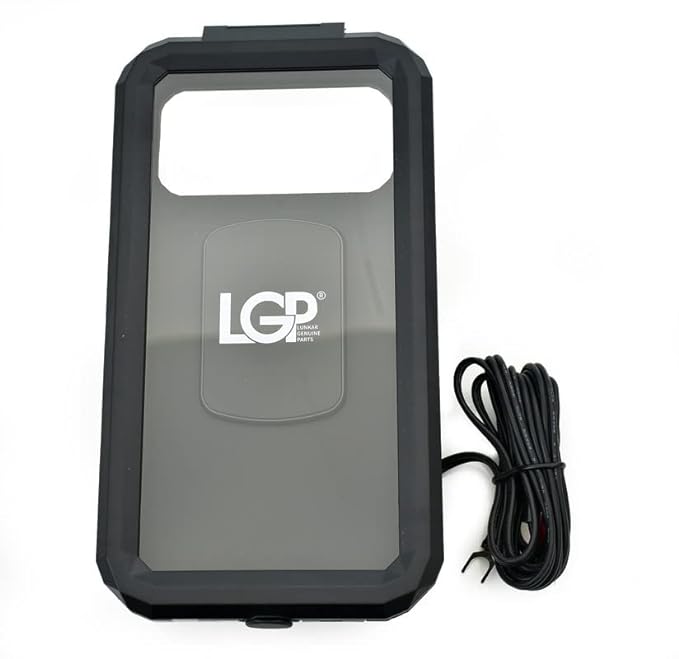 LGP MB11H Handlebar Mount Waterproof Mobile Holder with 15W Wireless & Usb-C Charger - Riders Junction