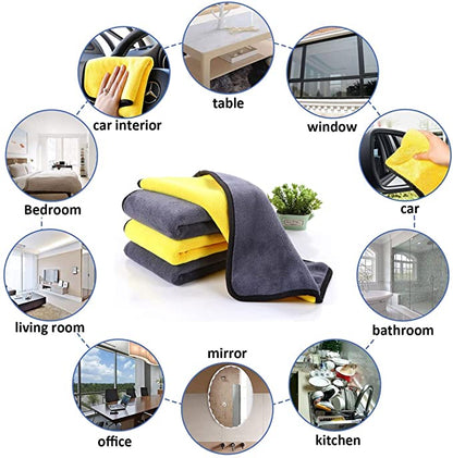 LGP Microfiber Soft Cleaning Clothtowel By( Set Of 2)-LGP04