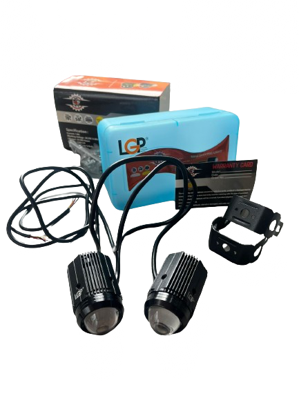 LGP Mini Driving Fog Lights 40W Dual Colour For universal MotorcycleScootersCarsJeeps-LGP1159