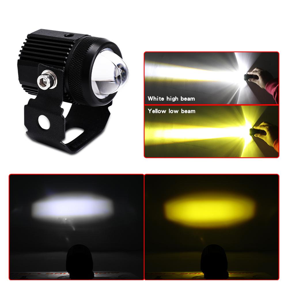 LGP Mini Driving Fog Lights 40W Dual Colour For universal Motorcycle/Scooters/Cars/Jeeps-LGP1159