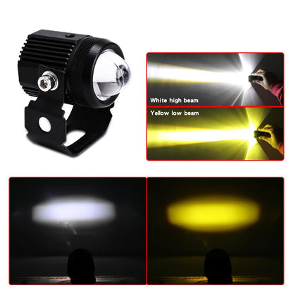LGP Mini Driving Fog Lights 40W Dual Colour For universal Motorcycle/Scooters/Cars/Jeeps-LGP1159