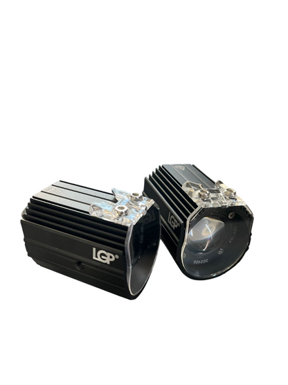 LGP Mk02 Spotlight Ip67 Waterproof Auxiliary Lights With With Harness Compatible For All Motorcycles And Cars-Premium-LGP11126