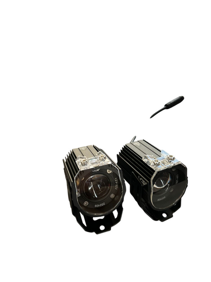 LGP Mk02 Spotlight Ip67 Waterproof Auxiliary Lights With With Harness Compatible For All Motorcycles And Cars-Premium-LGP11126