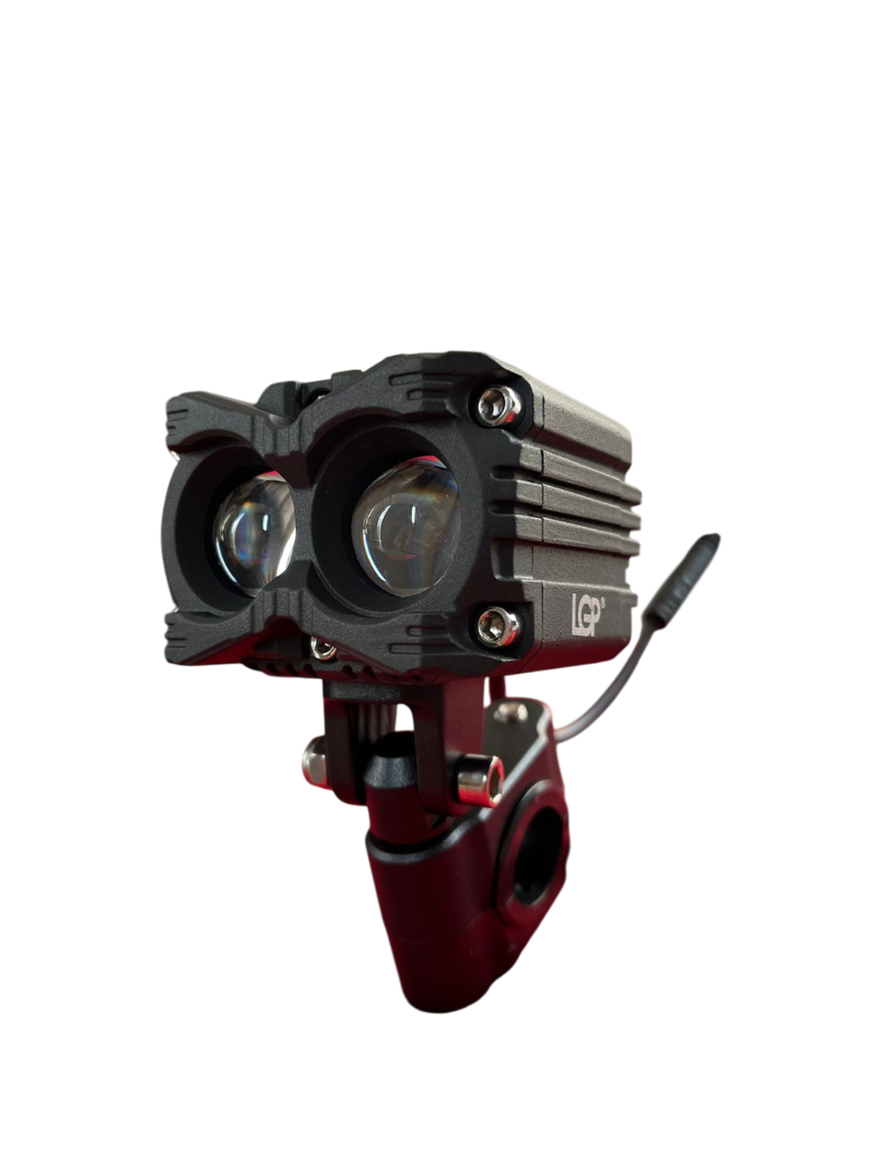 LGP Mk05 Spotlight Ip67 Waterproof Auxiliary Lights With With Harness Compatible For All Motorcycles And Cars-Premium-LGP11127