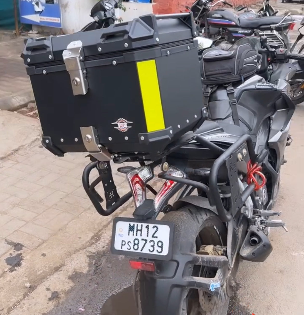 LGP Premium Aluminium Top Box 45L