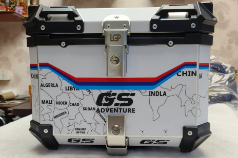 LGP Top Box 45L BMW White Line