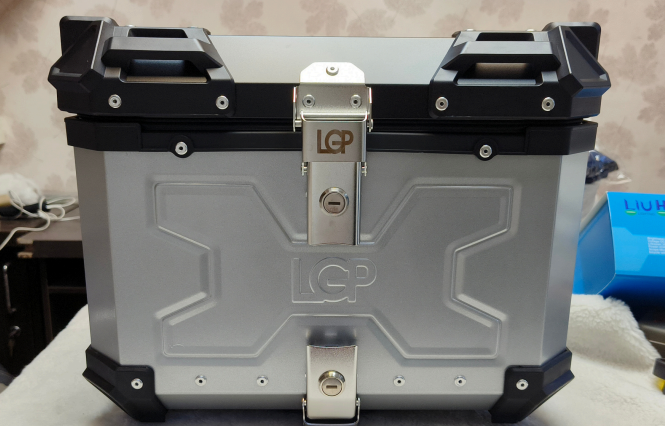 LGP Top Box 45L Double X Type(Silver)