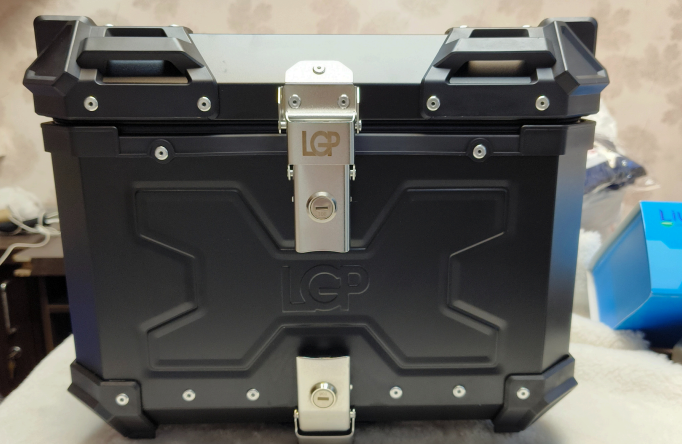 LGP Top Box 45L Double X Type(Black) – Riders Junction