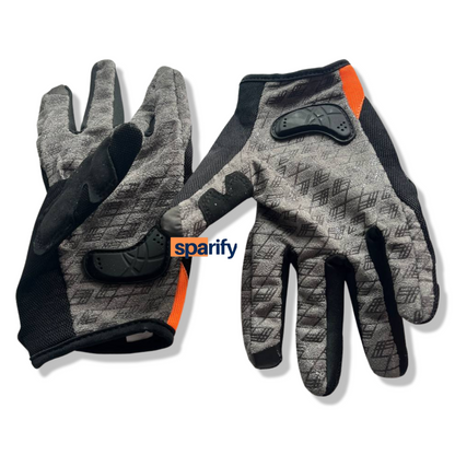 LGP motocross riding gloves Black (Orange)-GLV1109