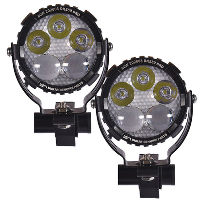 LGP DK-550 PRO 90W LED Spotlight for Bike & Car | Waterproof IP67 Auxiliary Fog Light | High Power Driving Lamp