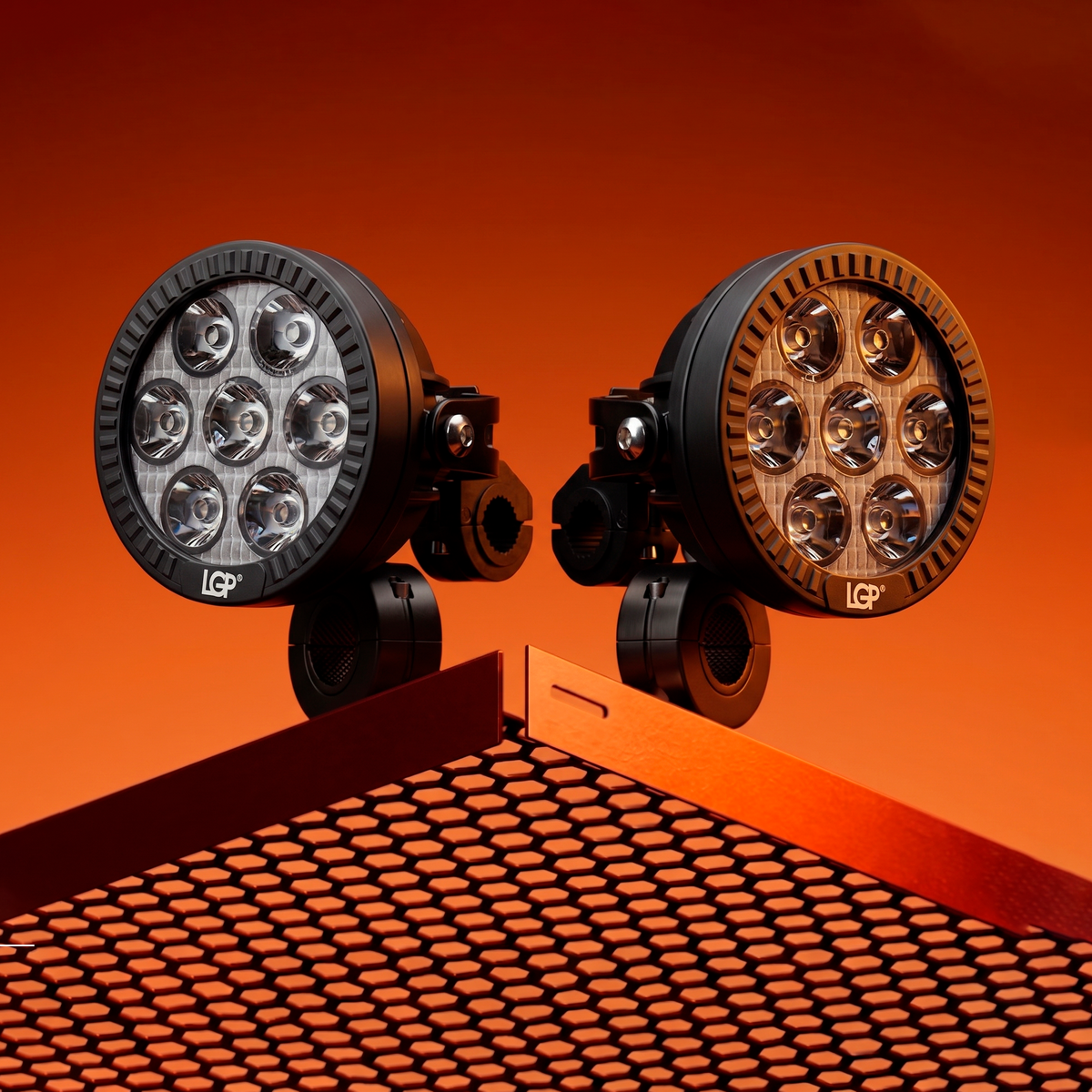 LGP DK70 High-Power Motorcycle Spotlight, 140W 20000LM LED