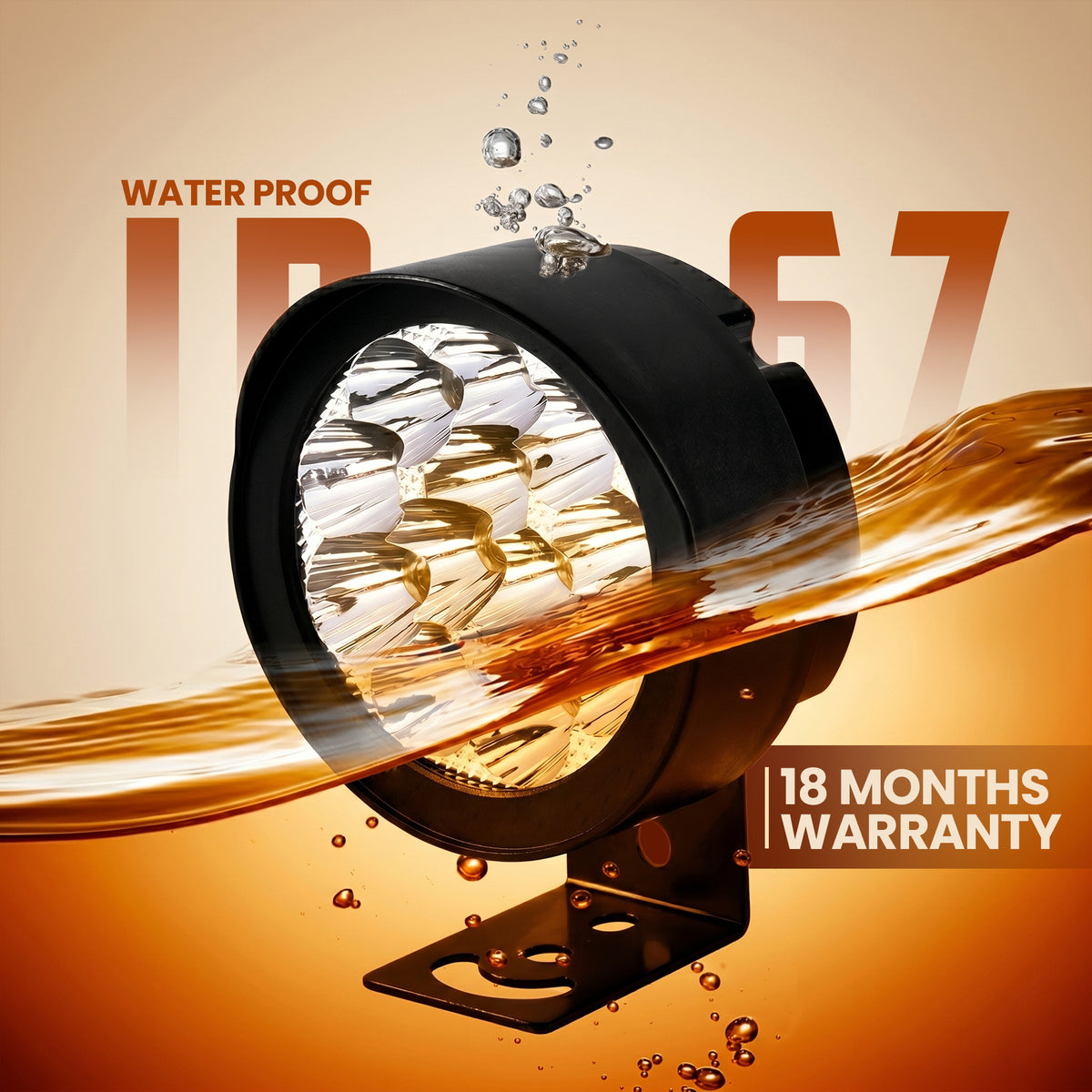 LGP Fog Lamp 12 LED ABS