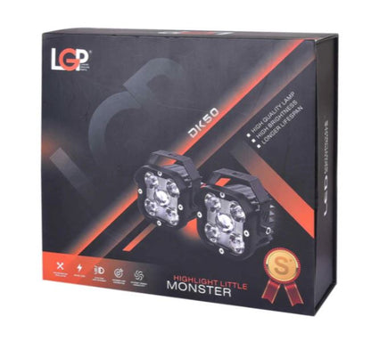 LGP Motorcycle Fog Lights 110w (Spotlight) DK 50